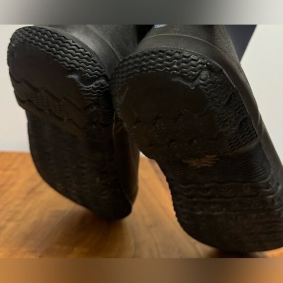 Bogs Ks Classic High HA Slip On Handles Winter Snow Boots Black Size 5Y - Picture 6 of 10